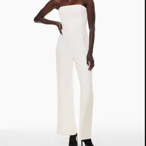 NWT Aritzia Wilfred White Jumpsuit 2